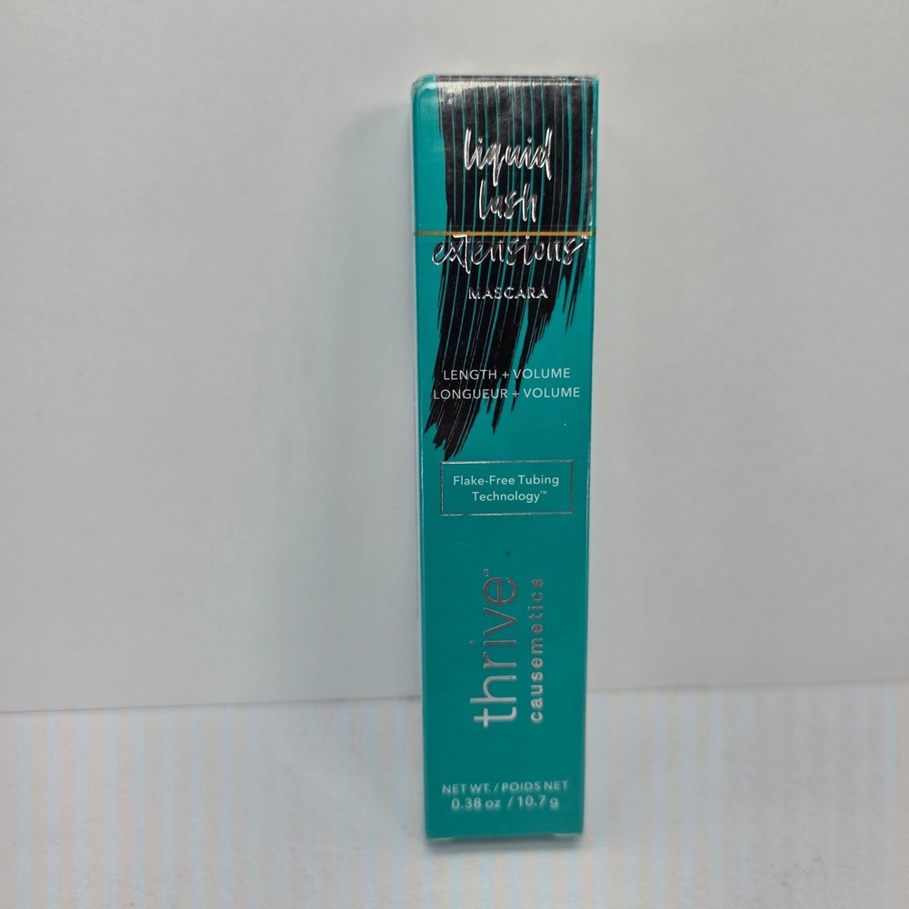 Thrive Causemetics Liquid Lash Extensions Mascara Brynn Rich Black 0.38oz New
